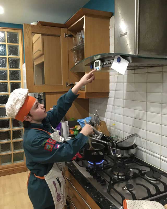 scouts chef badge