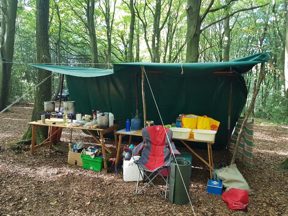 survival food tent
