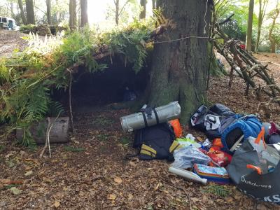 Survival camp gear